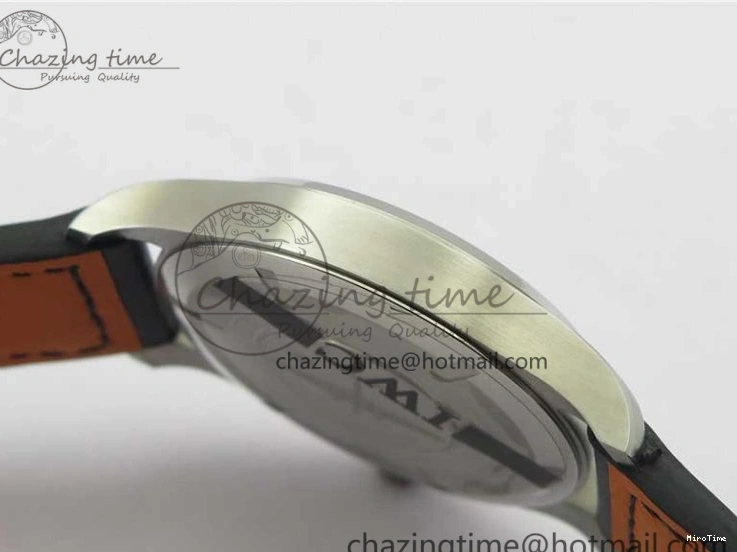 MIROTIME 0224 Soft MARK XVIII IW327001 SS FKF 1:1 Best Edition Black Dial On Black Leather Strap 7119